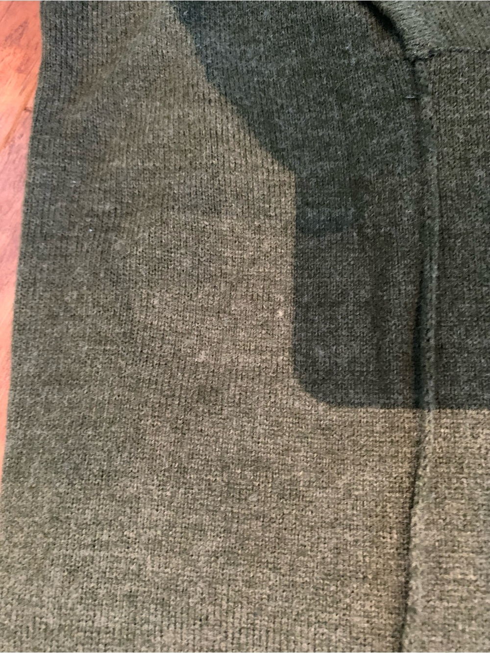 Olive Green Hooded Open-Front Women's Cardigan - Picture 16 of 16